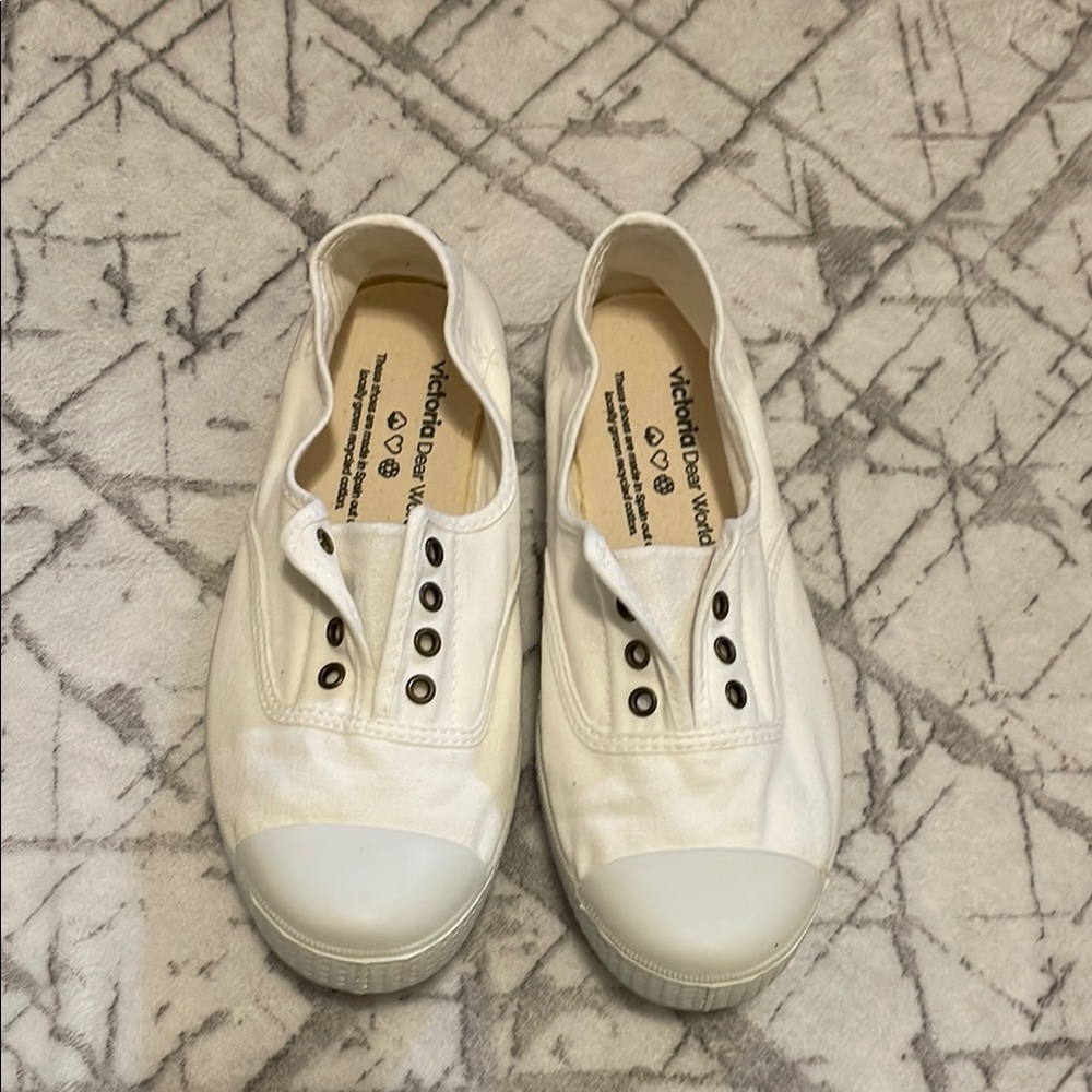 White Kids Sneakers